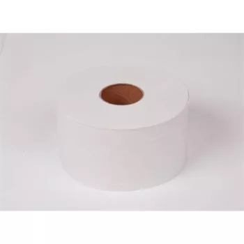   Toalettpapír, T2 rendszer, 2 rétegű, 19 cm átmérő, TORK "Mini Jumbo", fehér 12 tek