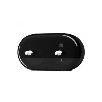   Toalettpapír adagoló, duplatekercses, T9 rendszer, Elevation, TORK "SmartOne Mini", fekete 1 db