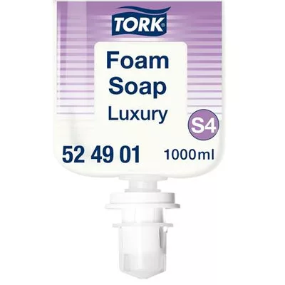 Habszappan, 1 l, S4 rendszer, TORK "Luxury", átlátszó 1 liter