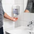 Hab- és folyékony szappan és kézfertőtlenítő adagoló, S5 rendszer, TORK "Mini", fehér 1 db