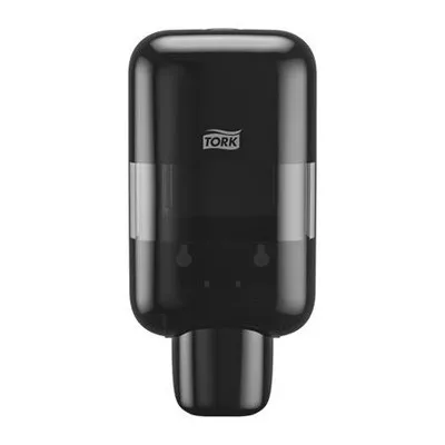 Hab- és folyékony szappan és kézfertőtlenítő adagoló, S5 rendszer, TORK "Mini", fekete 1 db