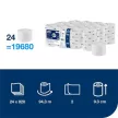 Toalettpapír, belsőmag nélküli, T7 rendszer, 2 rétegű, 13,1 cm átmérő, Advanced, TORK "OptiServe", fehér 24 tek