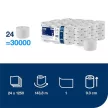 Toalettpapír, belsőmag nélküli, T7 rendszer, 1 rétegű, 13,1 cm átmérő, Universal, TORK "OptiServe", fehér 24 tek