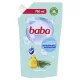 Folyékony szappan utántöltő, 750 ml, BABA, eukaliptusz 0,75 liter