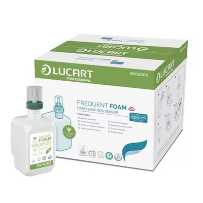 Habszappan, 0,9 l, LUCART "IDENTITY Frequent", aloe verával 0,9 liter