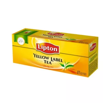 Fekete tea, 25x2 g, LIPTON "Yellow label" 0,05 kg