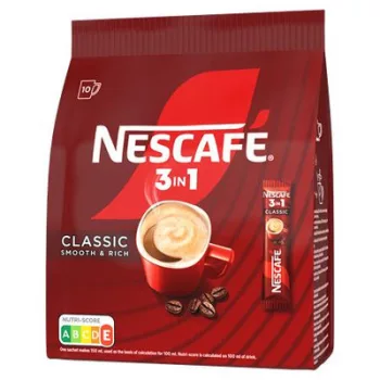   Instant kávé stick, 10x16,5 g, NESCAFÉ, 3in1 "Classic" 0,165 kg