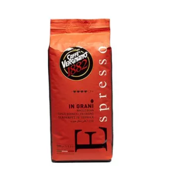   Kávé, pörkölt, szemes, 1000 g, CAFFÉ VERGNANO "Espresso" 1 kg