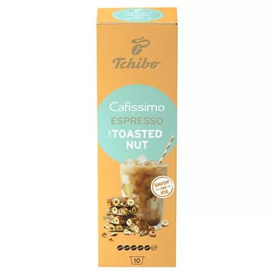 Kávékapszula, 10 db, TCHIBO "Cafissimo Espresso Toasted Nut"