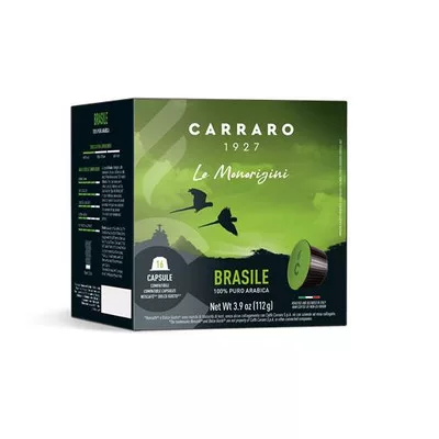 Kávékapszula, Dolce Gusto® kompatibilis, 16 db, CARRARO "Brasile"