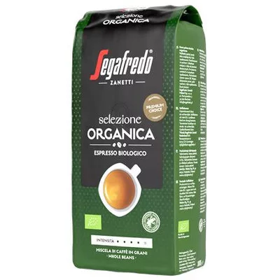 Kávé, pörkölt, szemes, 1000 g, SEGAFREDO "Selezione Organica" 1 kg