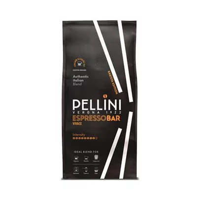 Kávé, pörkölt, szemes, 1000 g, PELLINI "Espresso Bar Vivace" 1 kg