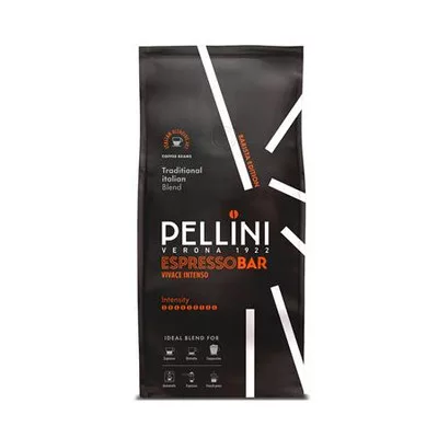 Kávé, pörkölt, szemes, 1000 g, PELLINI "Espresso Bar Vivace Intenso" 1 kg