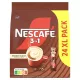Instant kávé stick, 24x16,5 g, NESCAFÉ, 3in1, barna cukorral