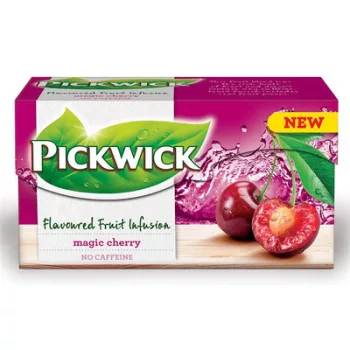   Gyümölcstea, 20x2 g, PICKWICK "Fruit Fusion", mágikus meggy 0,04 kg
