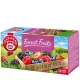 Gyümölcstea, 20x2,5 g, TEEKANNE "Forest Fruits", erdei gyümölcs 0,05 kg