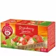 Gyümölcstea, 20x2,5 g, TEEKANNE "Strawberry Sunrise", eper 0,05 kg