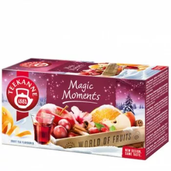   Gyümölcstea, 20x2,5 g, TEEKANNE "Magic moments" 0,05 kg