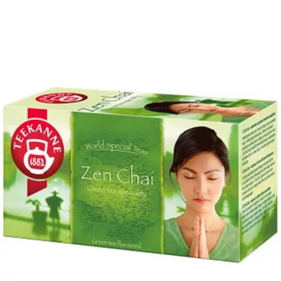 Zöld tea 20x1,75 g, TEEKANNE "Zen chai" 0,035 kg