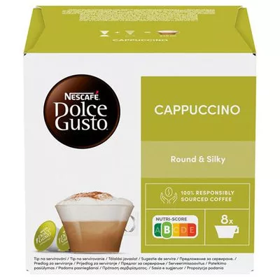 Kávékapszula, 8x2db  NESCAFÉ DOLCE GUSTO "Cappuccino" 16 db