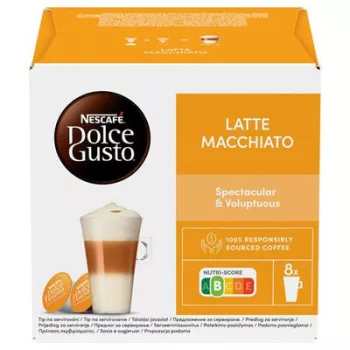   Kávékapszula, 8x2 db,  NESCAFÉ DOLCE GUSTO "Latte Macchiato" 16 db