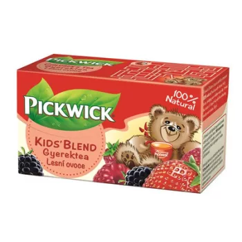   Gyümölcstea, 20x2 g, PICKWICK, "Gyerektea", erdei gyümölcs 0,4 kg