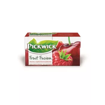   Gyümölcstea, 20x2 g, PICKWICK "Fruit Fusion", meggy-áfonya-málna 0,04 kg