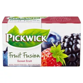   Gyümölcstea, 20x1,75 g, PICKWICK "Fruit Fusion", erdei gyümölcs 0,035 kg