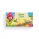 Gyümölcstea, 20x1,75 g, TEEKANNE "World of Fruits", gyömbér-citrom 0,035 kg