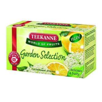   Gyümölcstea, 20x2,25 g, TEEKANNE "Garden Selection", bodza-citrom 0,05 kg