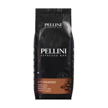   Kávé, pörkölt, szemes, 1000 g, PELLINI "Cremoso" 1 kg