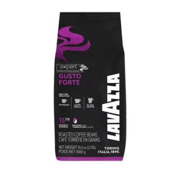   Kávé, pörkölt, szemes, 1000 g, LAVAZZA "Gusto Forte" 1 kg