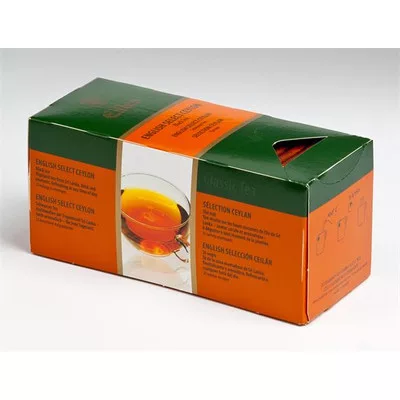 Fekete tea, 25x1,7g, EILLES "English Select Ceylon" 0,043 kg