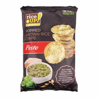 Barnarizs chips, 60 g, RICE UP, pesto 0,06 kg