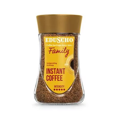 Instant kávé, 200 g, üveges, EDUSCHO "Family" 0,2 kg