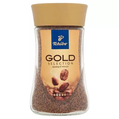 Instant kávé, 100 g, üveges, TCHIBO "Gold Selection" 0,1 kg