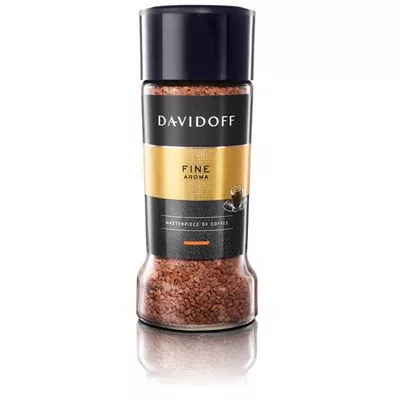 Instant kávé, 100 g, üveges, DAVIDOFF "Fine Aroma" 0,1 kg