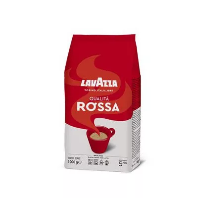 Kávé, pörkölt, szemes, 1000 g, LAVAZZA "Qualita Rossa" 1 kg