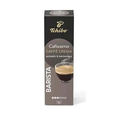 Kávékapszula, 10 db, TCHIBO "Cafissimo Caffé Crema Barista"