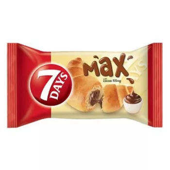   Croissant, 80 g, 7DAYS "Max", kakaókrémmel 0,08 kg