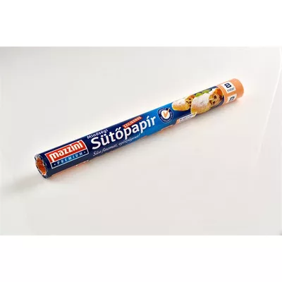Sütőpapír, szilikonos, 8 m, MAZZINI "Premium"
