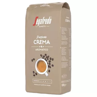 Kávé, pörkölt, szemes, 1000 g,  SEGAFREDO "Passione Crema" 1 kg