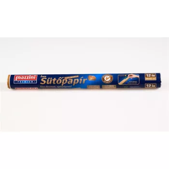   Sütőpapír, szilikonos, 12 ív, MAZZINI "Premium"
