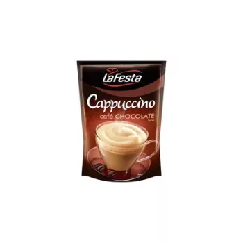 Cappuccino, instant, 100 g, LA FESTA, csokoládé 0,1 kg