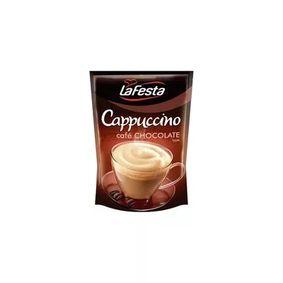 Cappuccino, instant, 100 g, LA FESTA, csokoládé 0,1 kg