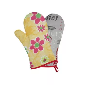 Konyhai kesztyű, hőálló, mintás, 29cm 1 db