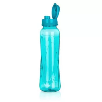   Kulacs, 610 ml, műanyag, világos türkiz, "Slim" 1 db