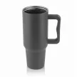 Termoszbögre, 1,2 l,  szívószállal, füllel, szürke 1 db