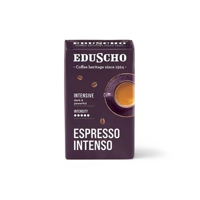 Kávé, pörkölt, őrölt, 250 g, EDUSCHO "Espresso Intensive" 0,25 kg
