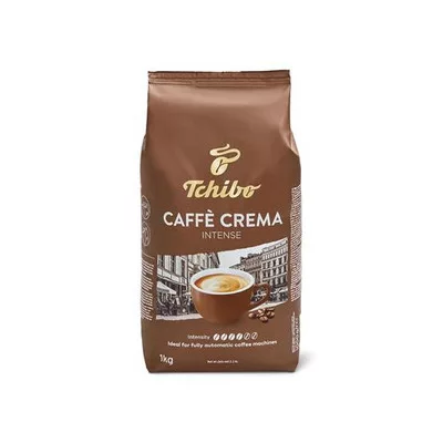 Kávé, pörkölt, szemes, 1000 g, TCHIBO "Caffe Crema Intense" 1 kg